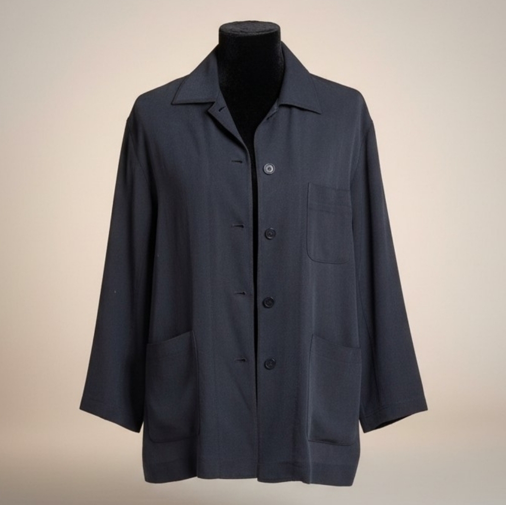 Ralph Lauren Silk Blouse/Blazer